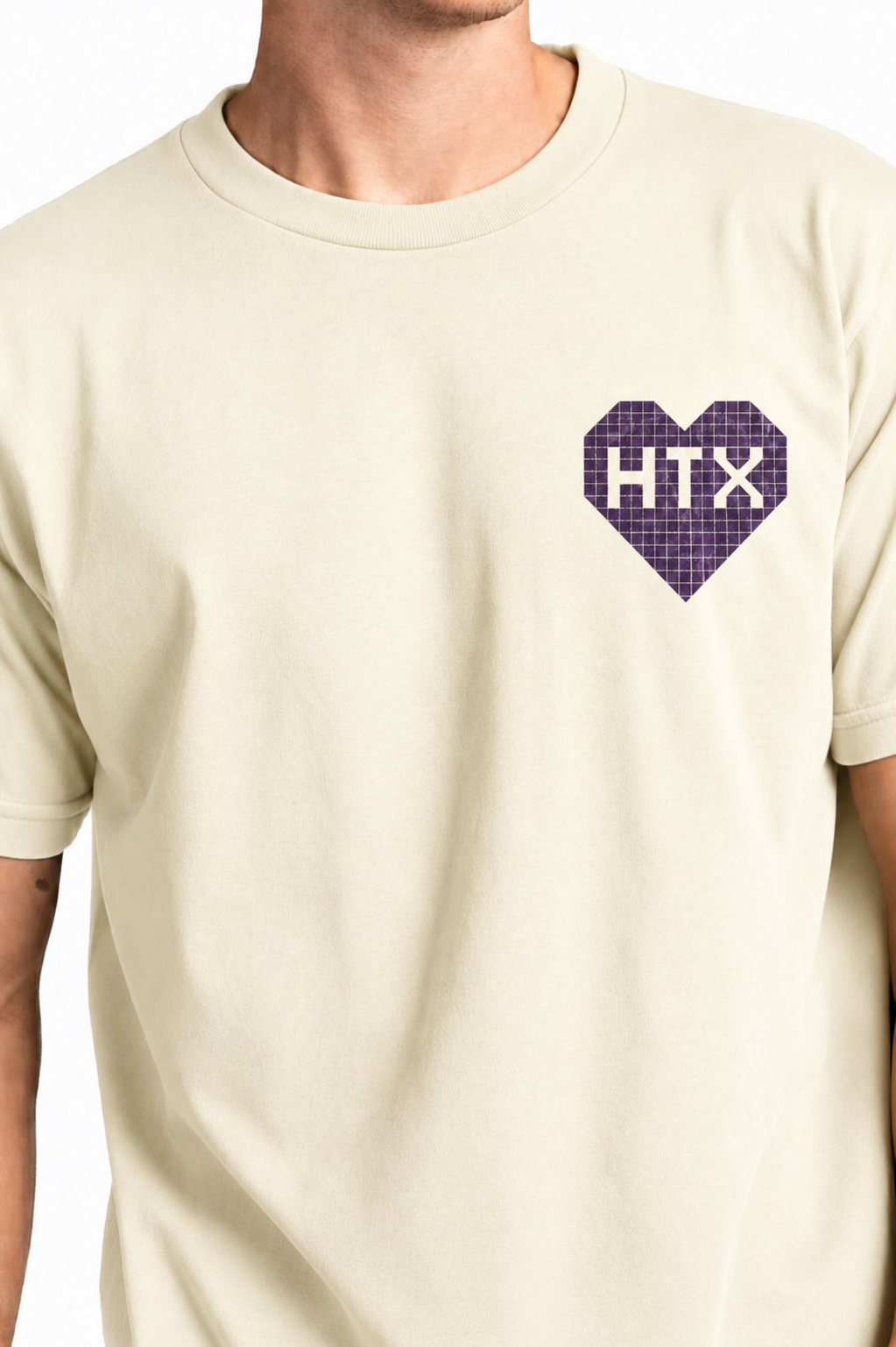 HTX x Native Frequency Tee - Unisex (Cream)
