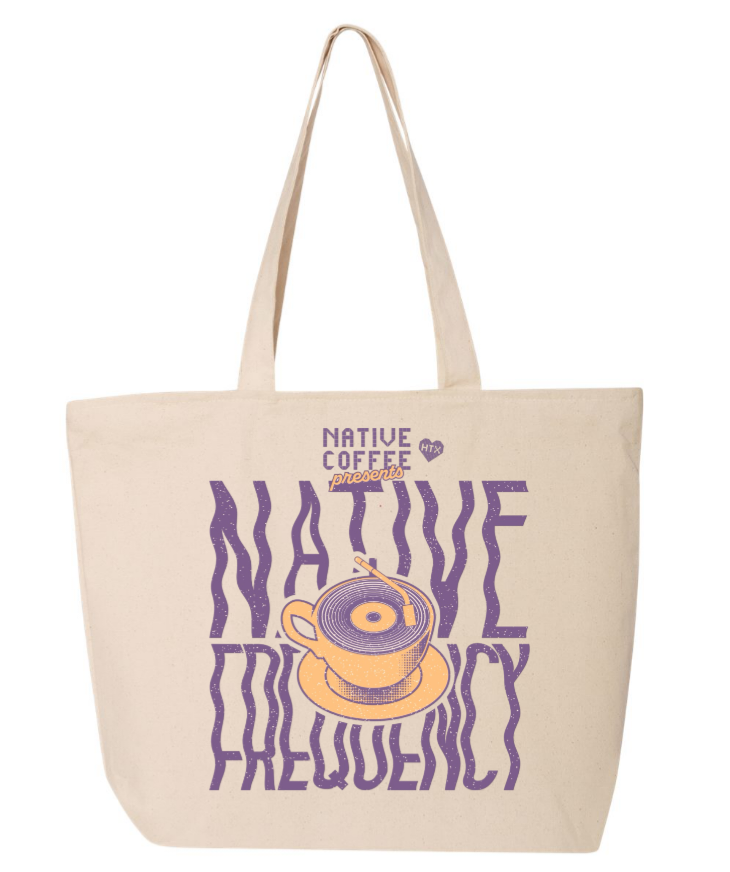 Native Frequency Tote Bag