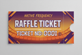 Native Frequency Raffle Ticket - Clean